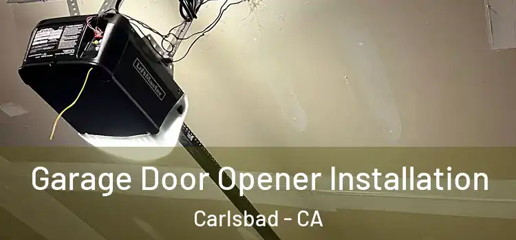  Garage Door Opener Installation Carlsbad - CA