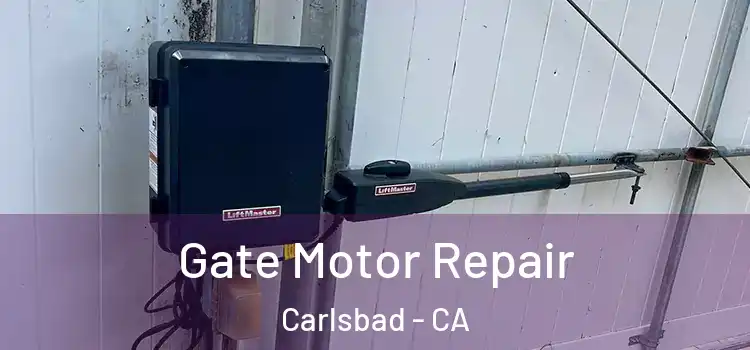 Gate Motor Repair Carlsbad - CA